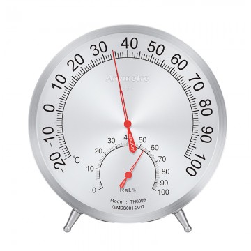 Stainless steel thermo-hygrometer